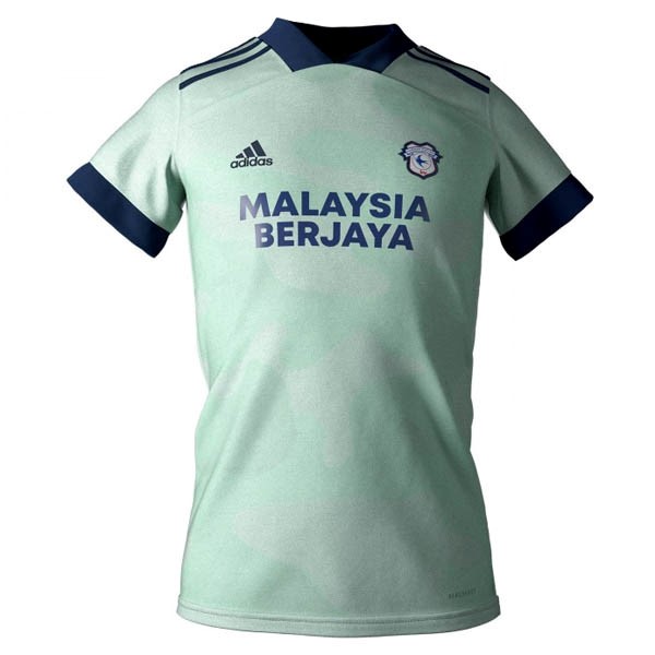 Tailandia Camiseta Cardiff City Replica Segunda Ropa 2020/21 Verde